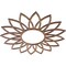 Ekena Millwork Daisy Wood Fretwork Pierced Ceiling Medallion, Walnut, 18"OD x 6 1/4"ID x 3/8"T CMWP18X18X0375DAWA - alternate 3